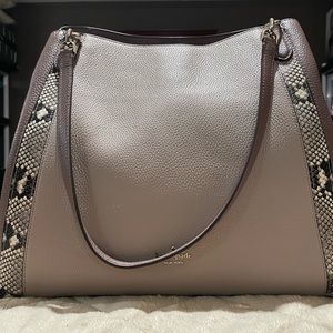 Snake pattern Kate Spade satchel